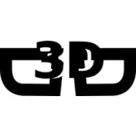 3D glasses vector symbol